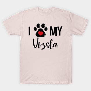 I Love My Vizsla T-Shirt